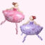 folieballong ballerinor