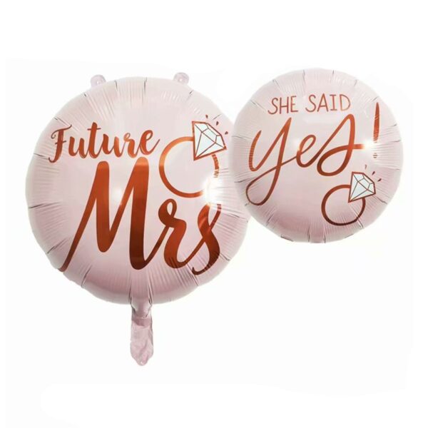 ballong future mrs. she said yes