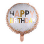 ballong happy birthday rund