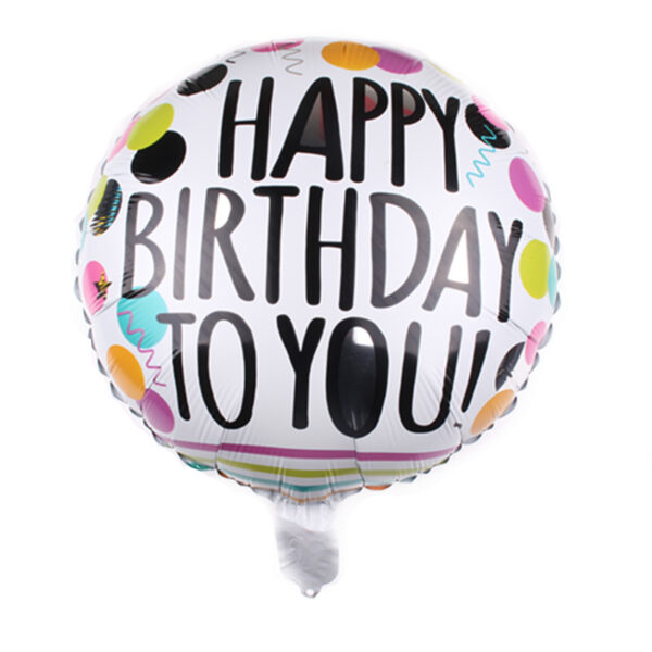 ballong happy birthday to you
