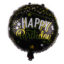 ballong happy birthday rund