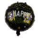 ballong happy birthday rund