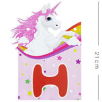 girlang unicorn rosa
